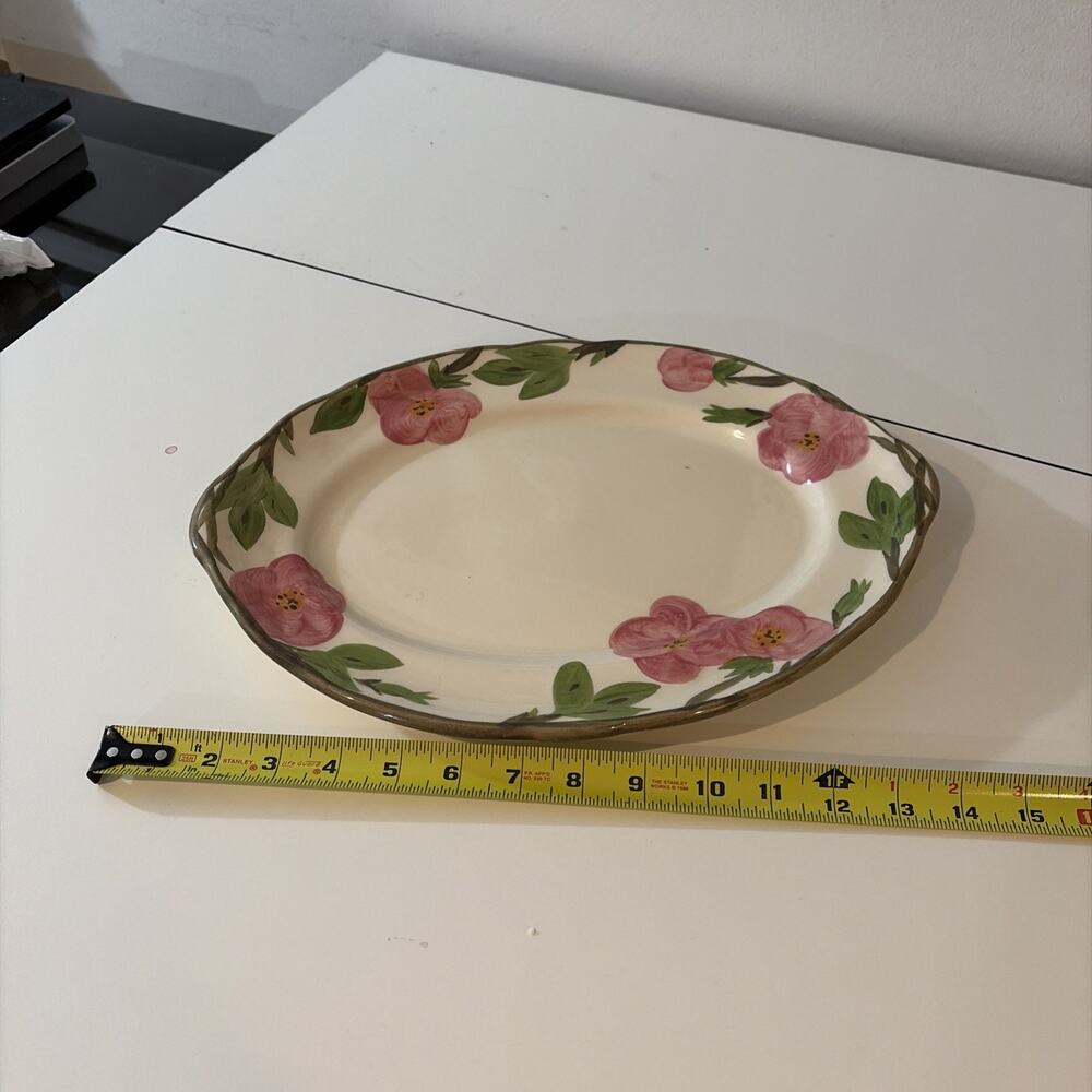 Franciscan Desert Rose Pattern 1995 large Serving Platter 14" x 10"